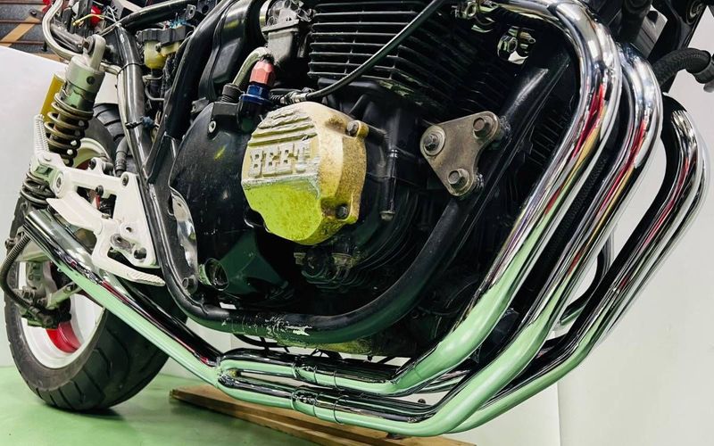 xjr400 ガニブレ　2-1のみ Amazon | XJR400 DJガニマタ 6分割 マフラー メッキ＋