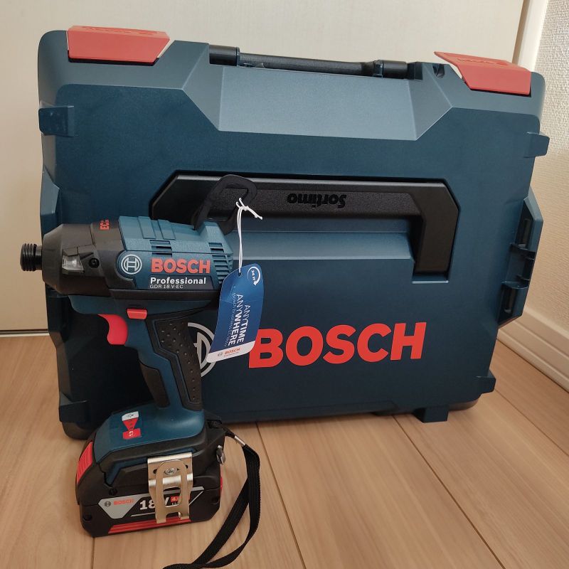 新品】Boschボッシュコードレスインパクトドライバー GDR18V-ECN