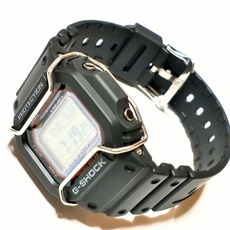 通販ワイヤー ガード バンパー GW-M5610など DW-5600 シルバー 腕時計