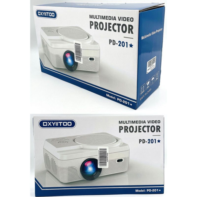 DVD一体型 プロジェクター Dxyiitoo ＰＤ－２０１ - プロジェクター