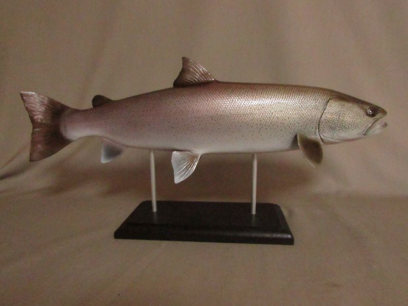 ハンドメイド 自作 ４６ｃｍイトウ 怪魚 釣り フィギュア 魚模型