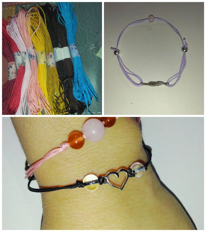 Leave it on Bracelets Bracelets or Anklets code Bracelets code Anklets Durable cord Bracelets code Anklets Natural stone Karen silver