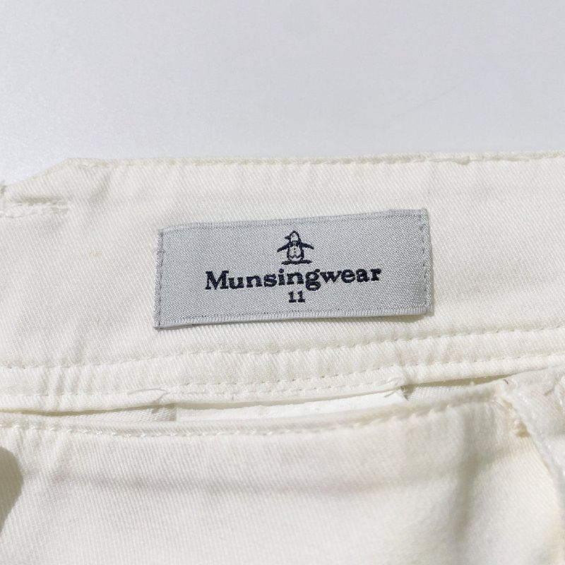 Munsingwear  11号 white パンツ