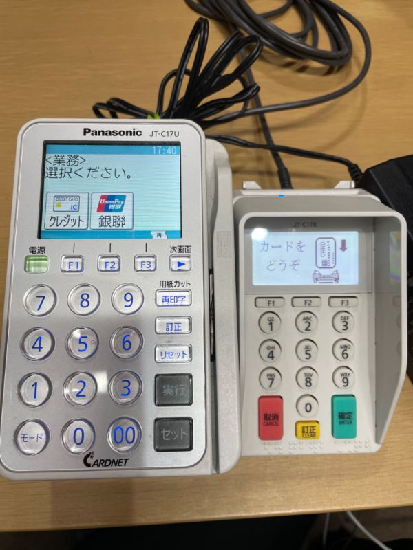Panasonic カード決済端末 INFOX JT-C17U JT-C17B