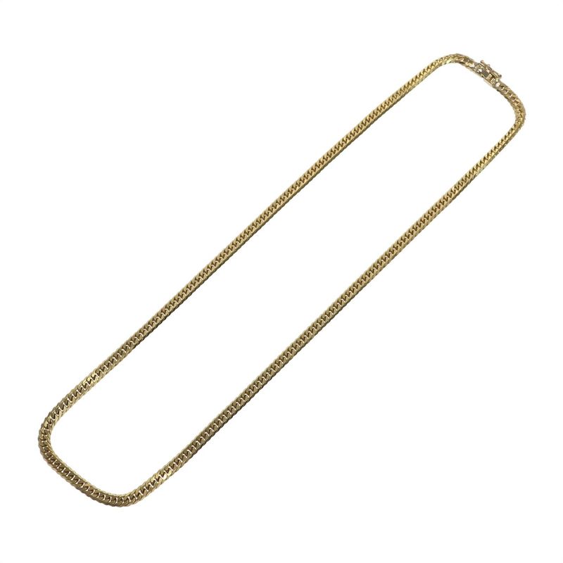 【新品】喜平ネックレス K18 18金 750 6面ダブル 30.6g 50cm 4.3mm キヘイ チェーン 金ネックレス 造幣局検定マーク 30g  20g 60cm メンズ 男性用 アクセサリー - メルカリShops