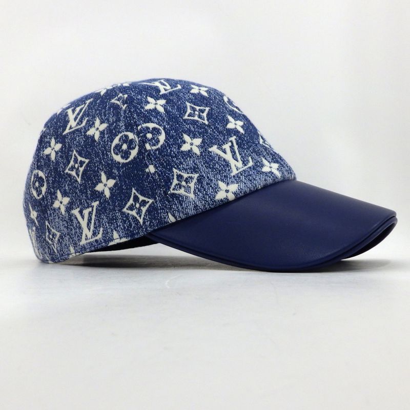 ルイ・ヴィトン キャップ Mサイズ 帽子 M77437 ブルー - メルカリShops