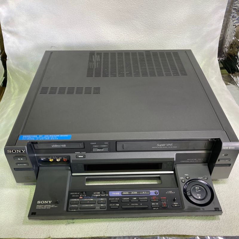 SONY HI8 S-VHSビデオデッキ WV-SW1 - 4