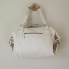 ナイキ NSW キャンバス地 バッグ MEDIUM DUFFEL EUGENE 白 （w-1149）