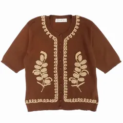 ウール100% KANEKO ISAO 花モチーフ付きゆったりニット 超美品 2025年