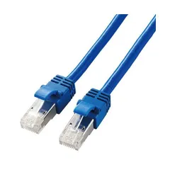 【5個セット】 エレコム Cat7 LANケーブル 3m LD-TWSY/BU3X5