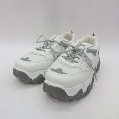 ◇ Θ LOVEHUNTER ラブハンター 厚底 ローカットスニーカー サイズ41 ホワイト レディース E  【1503060009260】