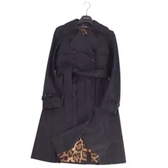 美品 ドルチェ&ガッバーナ DOLCE&GABBANA トレンチコート 裏レオパのサムネイル