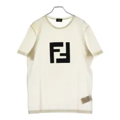FENDI フェンディー 蛍光ロゴ Tシャツ イタリア製 確実正規品 定価14万 FENDI フェンディー 蛍光ロゴ Tシャツ イタリア製 確実正規品