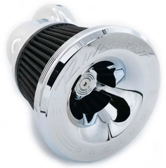 RINEHART ラインハート Moto Velocity 90度 乾式エアクリーナー クローム M8用 丨 910-1100C