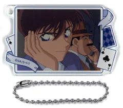 【中古】キーホルダー 工藤新一(頬杖) 「名探偵コナン アクリルキーホルダーコレクション vs.怪盗キッドセレクション」