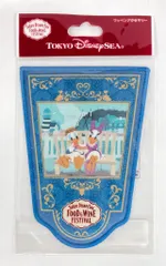 東京ディズニーシー ワッペンアクセサリー FOOD & WINE FESTIVAL ドナルド&デイジー 2025
