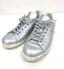 【中古品】adidas アディダス STAN SMITH W スタンスミス  25cm シルバー KA