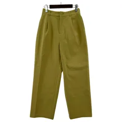 LEPSIM レプシム タックパンツ sizeS/イエロー