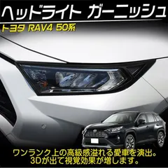 新品未開封RAV4 モデリスタヘッドライトガーニッシュ MODELLISTA モデリスタ ヘッドランプガーニッシュ ブラック