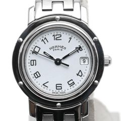 エルメス HERMES クリッパー CL4.210 クオーツ レディース ブルー