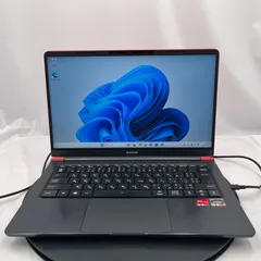 ★パームてかりあり★ マウスコンピューター Mouse X4-R5 [Ryzen 5 4600H 8GB SSD 512GB(NVMe) 14インチ Windows 11 Pro] 中古 ノートパソコン (RM230)