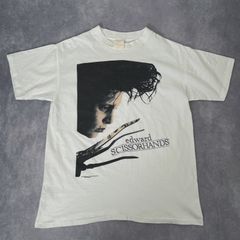 90s シザーハンズ Tシャツ ヴィンテージ 古着 映画 ムービー トレスポ