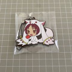 魔法少女まどか☆マギカ キュゥべえ 黒 ラバー ストラップ - メルカリ