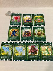 【カード迷路ぐるり森大冒険】みどりカードセット