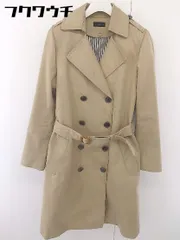 ■ ◎ apart by lowrys アパートバイ ローリーズ ライナー付 ベルト付 長袖 トレンチ コート サイズM ベージュ レディース  【中古】 【1111030000508】のサムネイル