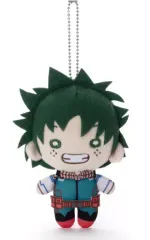 【中古】ぬいぐるみマスコット・ぬいぐるみバッジ 緑谷出久(新コスチューム) にとたん ボールチェーン付ぬいぐるみ 「僕のヒーローアカデミア」