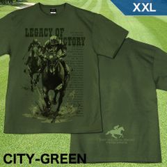 GENJU XXLサイズ 競馬 凱旋門賞 天皇賞 皐月賞 G1 メンズ ターフ クラシック Tシャツ 半袖 Legacy of victory 