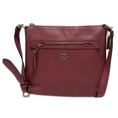 COACH コーチ オールドコーチ ショルダーバッグ レザー 斜め掛 ブラウン COACH オールドコーチ ショルダーバッグ オールレザー タグ付
