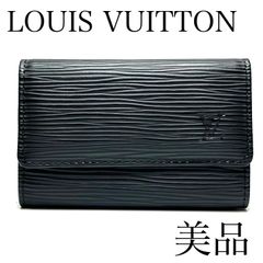 LOUIS VUITTON　ルイヴィトン キーケース 6連 エピ レザー ミュルティクレ6 ブラック 黒 M63812