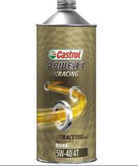 ★【５缶セット】カストロール Racing4T　MA/5W40　1L 4サイクルエンジン車専用