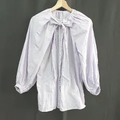 ◇ ◎ ELFRANK エルフランク スリーブ袖 シャツ生地 シンプル 長袖 ブラウス サイズF ラベンダー レディース E 【1310300033769】のサムネイル