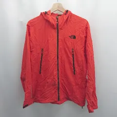 ◇ ザ ノース フェイス ドローコード　山　海 長袖 エヴォリューションジャケット サイズL レッド系 レディース E  【1506230024544】