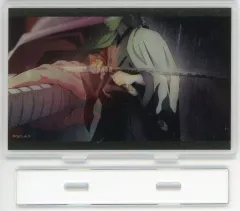 【中古】アクリルスタンド・アクリルパネル 煉獄杏寿郎(真ん中左に鞘) 「テレビアニメ 鬼滅の刃 無限列車編×ufotable Cafe×マチ★アソビCAFE 炎柱レンチキュラーランダムアクリルスタンド」