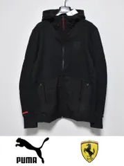 新品 PUMA フェラーリ フーデッド スウェット ジャケット S ブラック 573475-01 スウェット パーカー