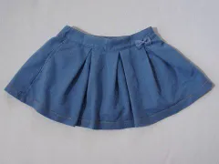 ファミリア familiar アウトレット 子供服 女の子 90cm ベビー服 スカート パンツ スカパン 水色 春 夏 秋 冬 ★3 ボトムス ガールズ 女児 キッズ ベビー 【中古】 ユーズド リサイクル こども