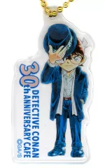 【中古】キーホルダー 江戸川コナン(コミックス104巻表紙イラスト) 「名探偵コナン 連載30周年記念カフェ アクリルキーホルダーB」
