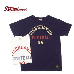 DELUXEWARE デラックスウエア 半袖 Tシャツ "FOOTBALL" MTS-2501