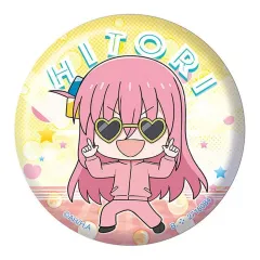 【中古】バッジ・ビンズ 後藤ひとり(H) 缶バッジ 「ガシャポンくじ ぼっち・ざ・ろっく! ぼっちだらけあそーと」 C賞