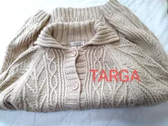 900z TARGA 古着 ニット カーディガン レディース コットン100%