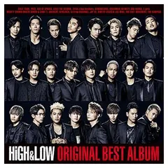 HiGH & LOW ORIGINAL BEST ALBUM(CD2枚組+DVD+スマプラ)のサムネイル