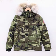 CANADA GOOSE カナダグース 3808MA WYNDHAM PARKA FF ウィンダムパーカー フュージョンフィット ファー ダウンジャケット カモ 迷彩
