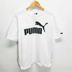(^w^)b PUMA プーマ Tシャツ ホワイト メンズ M