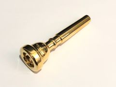 トランペットマウスピース MV3C 金メッキ トシトランペットアトリエ