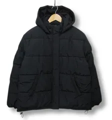 【新品】 C・O・L・Z・A コルザ COLZA 中綿ジャケット フード付き 黒 ブラック M サイズ■管理番号L28611AWS25-250314-20-3（1350）