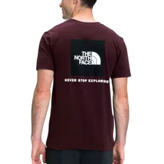 ノースフェイス Tシャツ The North Face BOX NSE SS TEE ノースフェイス Tシャツ メンズ ボックス ロゴ ショートスリーブ Tシャツ グラフィック プリント シャツ USA USA企画 海外限定 ROOT BROWN