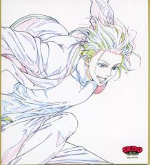 【中古】紙製品 スノー(馳河ランガ) ミニ色紙 「SK∞ エスケーエイト Exhibition」 入場者特典